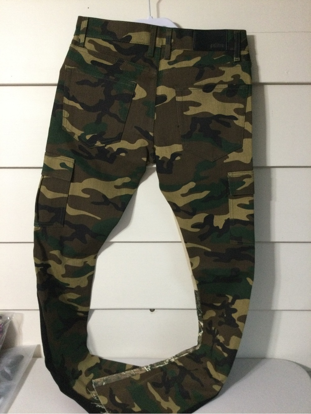 Golden Los Angeles Camouflage Pants - Green Camo